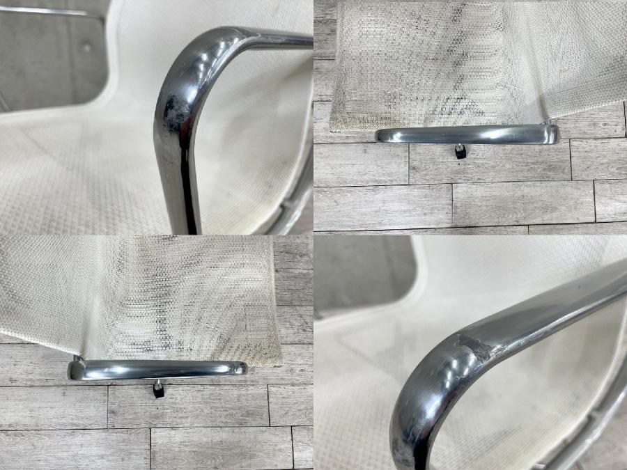中古】イームズ アルミナム Herman Miller/ハーマンミラー 肘付 中古】イームズ アルミナム Herman Miller/ハーマンミラー 肘付