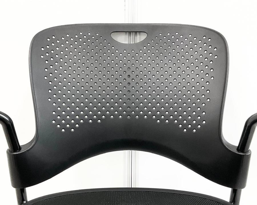 HermanMiller｜ハーマンミラー｜WC420P｜フレックスネット｜肘付き｜スタッキング｜タイヤ劣化有｜ケイパーチェア② ハーマンミラー スタッキングチェア | 無限堂ネットショップ