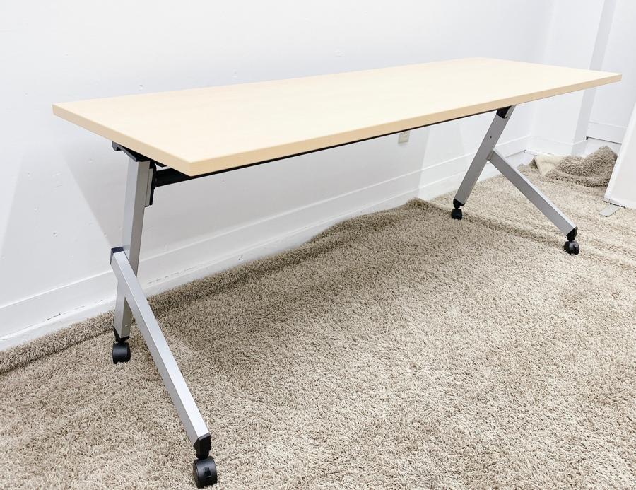 【横幅1800】【奥行き600】内田洋行製スタックテーブル入荷！フラッペ/ナチュラル/フォールディングテーブル/幕板無し【RP】
                        プラッテ
                                    中古
            