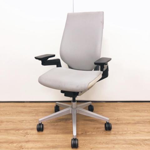 【中古】ジェスチャー Steelcase/スチールケース 肘付ハイバックチェア 444048