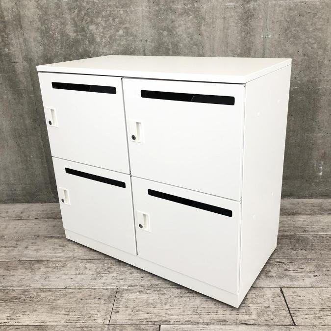 中古】iNON NPLH-4XM39SAW コクヨ/KOKUYO 4人用パーソナルロッカー 
