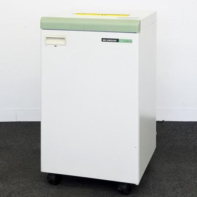 【1台入荷】明光商会製の業務用シュレッダーが入荷！中古　シュレッダー　OA機器　精密機械　セキュリティ　個人情報保護法　MS-V431CF
                        Vシリーズ
                                    中古
            