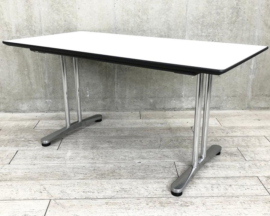 □集合 配線機能付き・ミーティングテーブル W1800xD900 ナチュラル