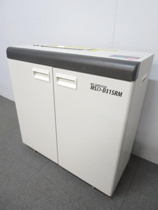 【動作品】MSシュレッダー MSD-D31SRM 明光商会 事務用品 オフィス MSD-D31SRM | 株式会社明光商会