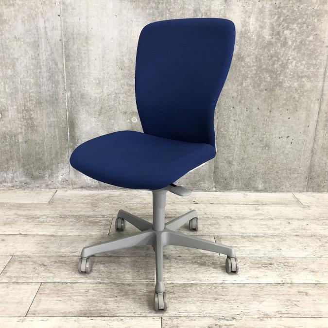 中古】スラート オカムラ/okamura 肘無ハイバックチェア 445168 - 中古