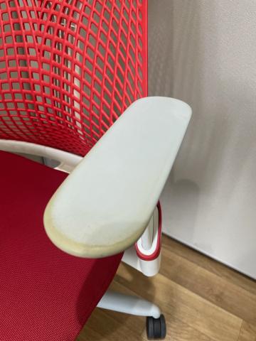 【中古】セイル 前傾機能無 Herman Miller/ハーマンミラー 肘付ハイバックチェア 445509