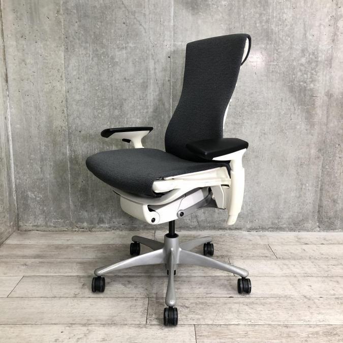 中古】エンボディチェア Herman Miller/ハーマンミラー 肘付ハイバック