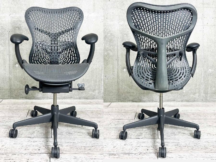 中古】ミラ2 Herman Miller/ハーマンミラー 肘付ハイバック