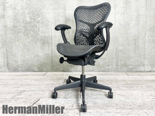 【中古】ミラ2 Herman Miller/ハーマンミラー 肘付ハイバックチェア 445875