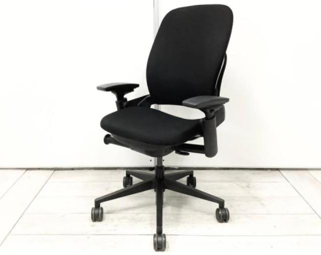 【中古】リープV2 Steelcase/スチールケース 肘付ハイバックチェア 446909