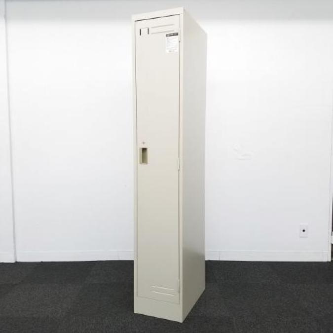 【2台入荷】コクヨ製人気ニューグレーカラーの1人用ロッカー入荷しました！！　中古　オフィス 家具 ロッカー 更衣室 LK　スリムタイプ　オフィスバスターズ心斎橋店
                        LKロッカー
                                    中古
            