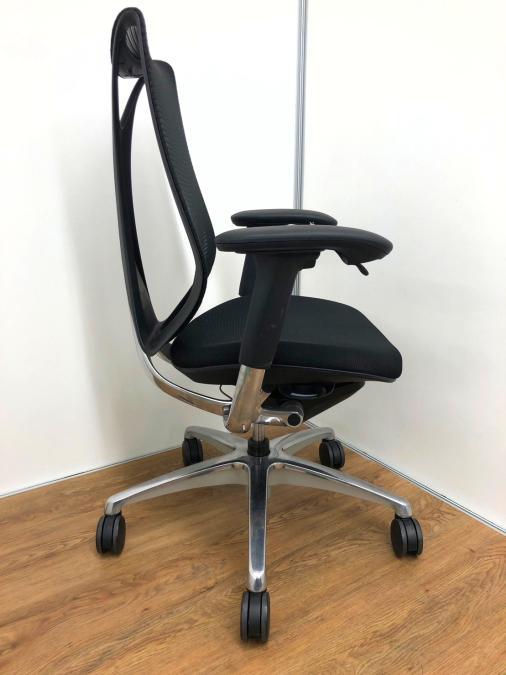 【中古】 サブリナ オカムラ/okamura 肘付ハイバックチェア 中古】サブリナ オカムラ/okamura 肘付ハイバックチェア 433271