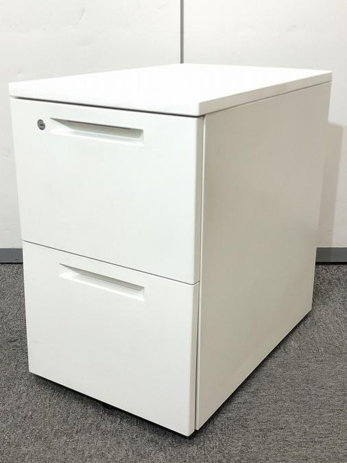 【ロット】1０台入荷！　コクヨ製のデスク下ワゴン！　isシリーズ！　ホワイト　2段　収納
                        iSシリーズ
                                    中古
            