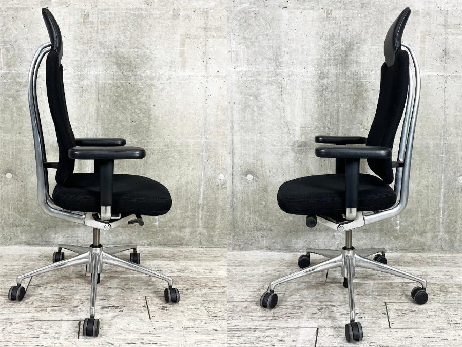メダチェア vitra/ヴィトラ 肘付ハイバックチェア 中古】メダチェア vitra/ヴィトラ 肘付ハイバックチェア 280200