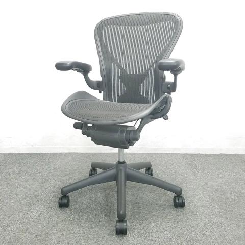 【中古】アーロンチェア（ポスチャー　フル装備） Herman Miller/ハーマンミラー 肘付ハイバックチェア 450135