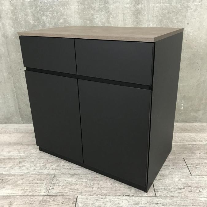 【限定1台のレア入荷！】木目天板とブラックのデザイン性の高い収納書庫　[イトーキ製（ITOKI）　ノットワークシリーズ（knot  work）　書庫　収納　キャビネット　ブラック　ナチュラル]【弊社使用欄：A00943979】
                        その他シリーズ
                                    中古
            