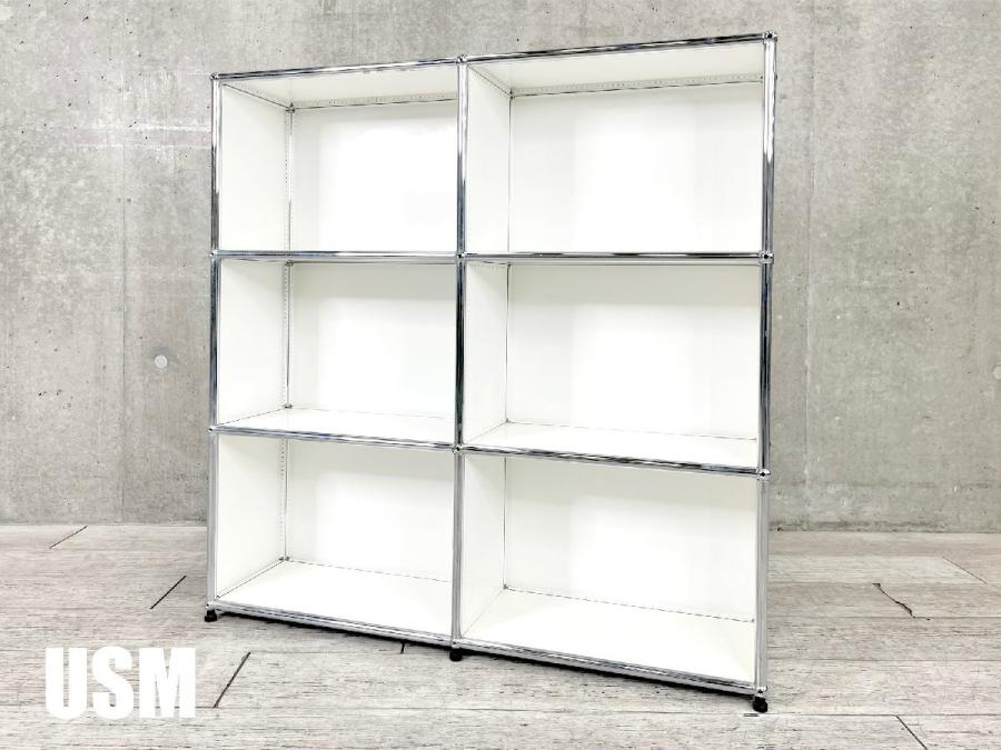 USMハラー　2連3段キャビネット　ピュアホワイト　シェルフ　モジュラーシステム　D250　OPOPOP
                        USMハラー キャビネット
                                    中古
            
