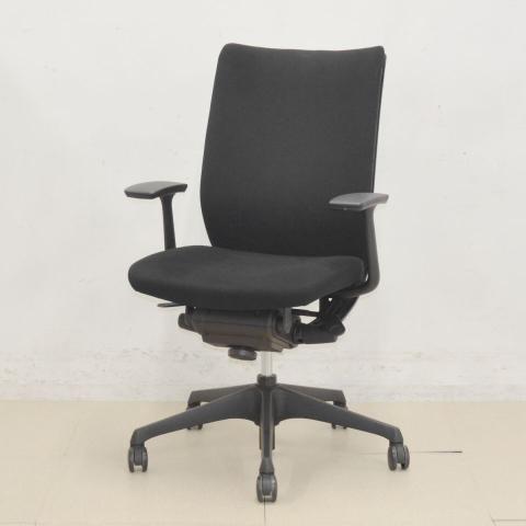 オカムラ OKAMURA オフィスチェア黒ブラック12脚あります - 椅子