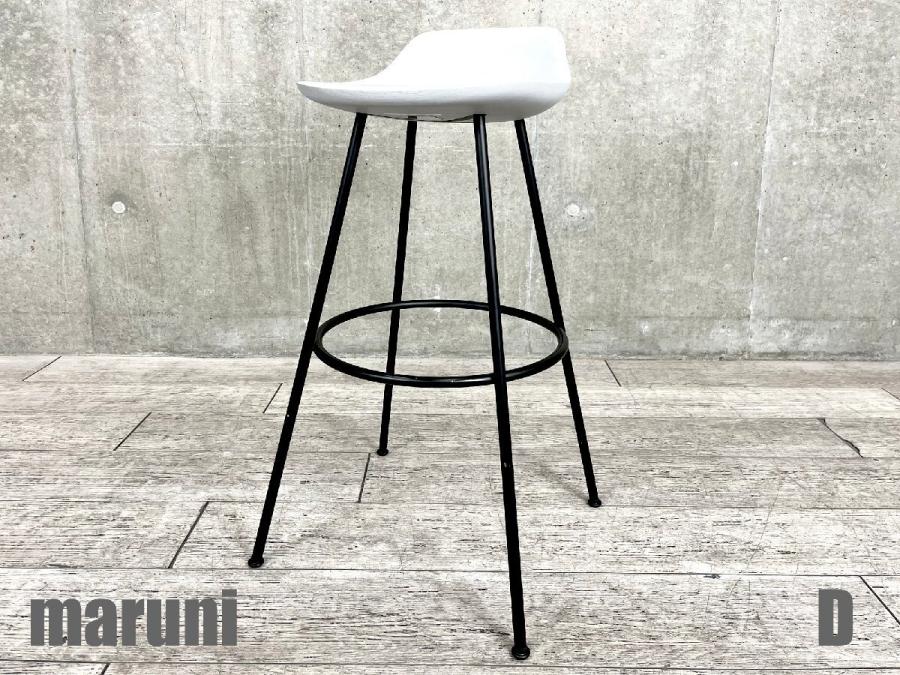 D）MARUNI / マルニ木工　HIROSHIMA / ヒロシマ ハイ スツール　ライトグレー　深澤直人　カウンターチェア
                        その他シリーズ
                                    中古
            