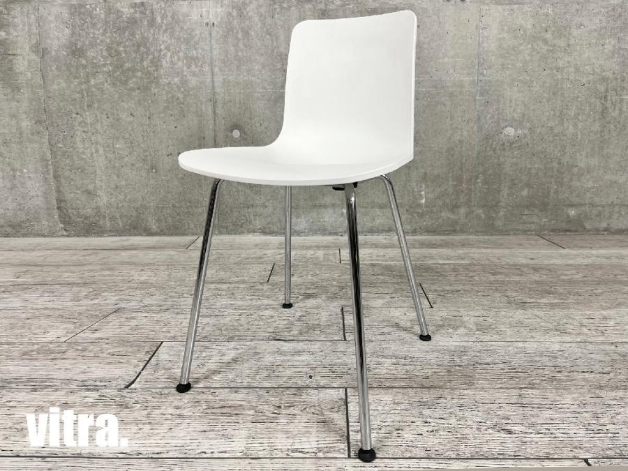 vitra/ヴィトラ　HAL Tube /ハルチューブ 　ホワイトｘクロームレッグ　ジャスパーモリソン　ダイニングチェア
                        その他シリーズ
                                    中古
            