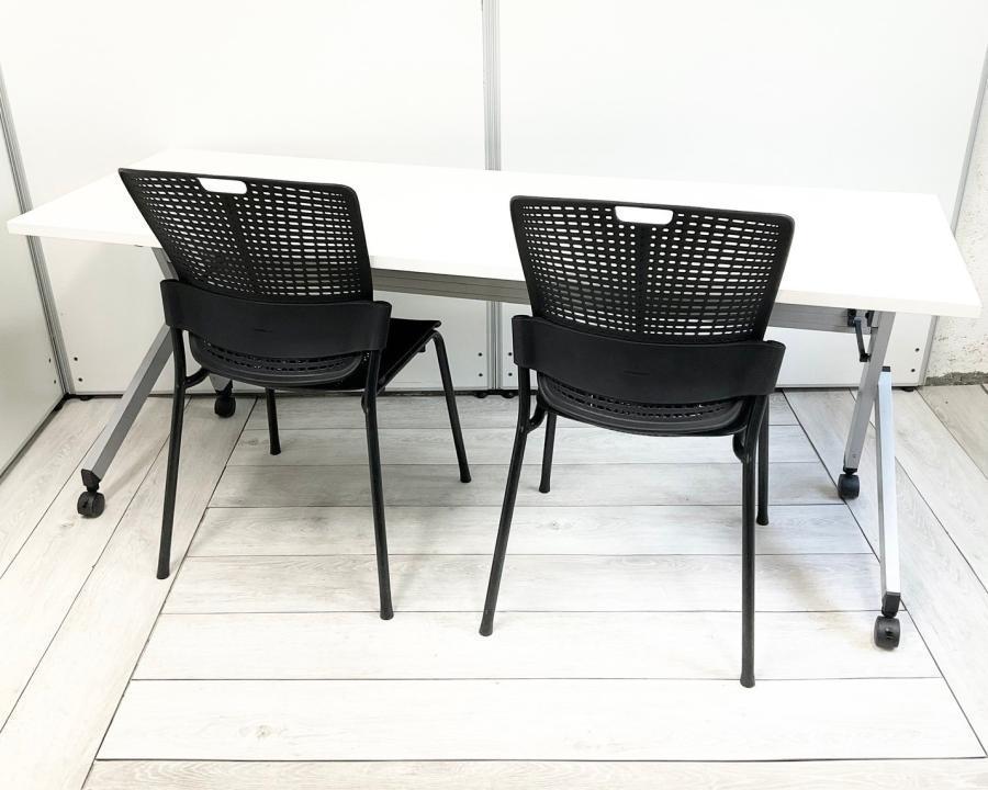 【セット商品（テーブル×１台/チェア×２脚）】オススメ(おすすめ) 大人気 ・UCHIDA/内田洋行 ・PLATTE/プラッテ ※横浜本店撮影画像※
                        プラッテ
                                    中古
            