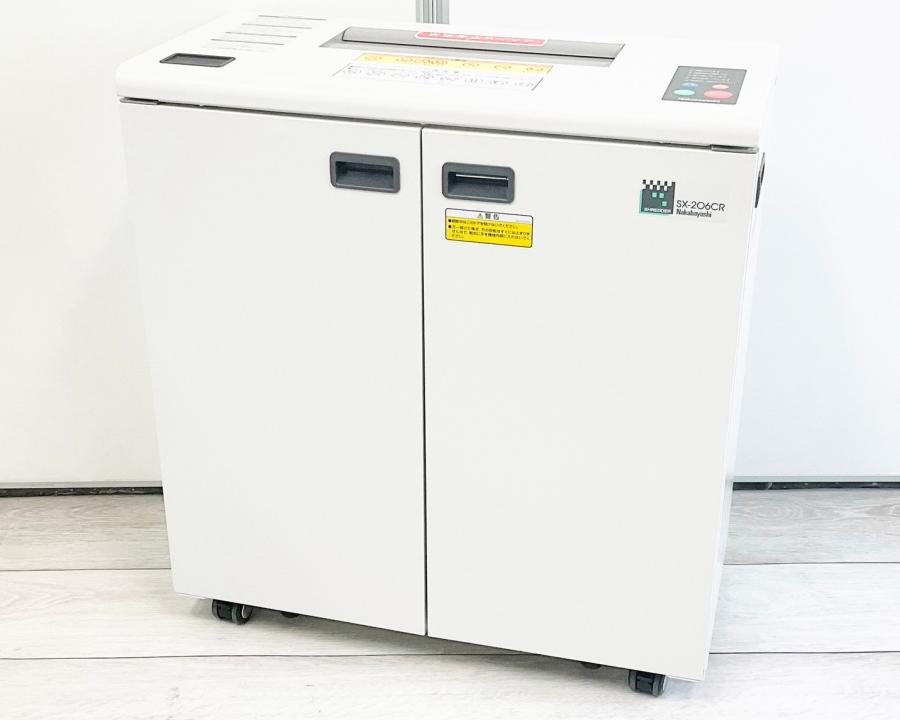 大人気／高品質／コンパクト／スリム　◆ナカバヤシ／Nakabayashi　◆SX-206CR【天神ビッグバン】【天神BBB】【博多コネクティッド】【博多コネクティッドボーナス】
                        スタンダードシュレッダー
                                    中古
            