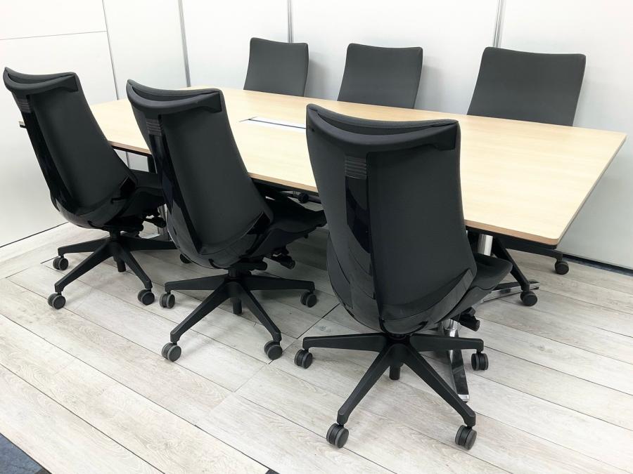 【セット商品（テーブル×１台/チェア×６脚）】オススメ(おすすめ) 大人気 ・Okamura/オカムラ ・RATIO2/ラティオツー ※横浜本店撮影画像※
                        ラティオⅡ
                                    中古
            