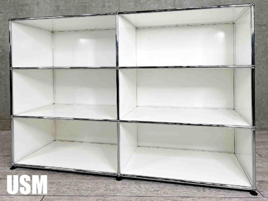 USMハラー　2連3段キャビネット　ピュアホワイト　サイドボード　OPOPOP　D500
                        USMハラー キャビネット
                                    中古
            