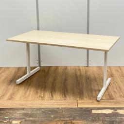 ウチダ製　人気のノティオシリーズ　ナチュラル天板　W1500/D750　T字脚　ミーティングテーブル！！