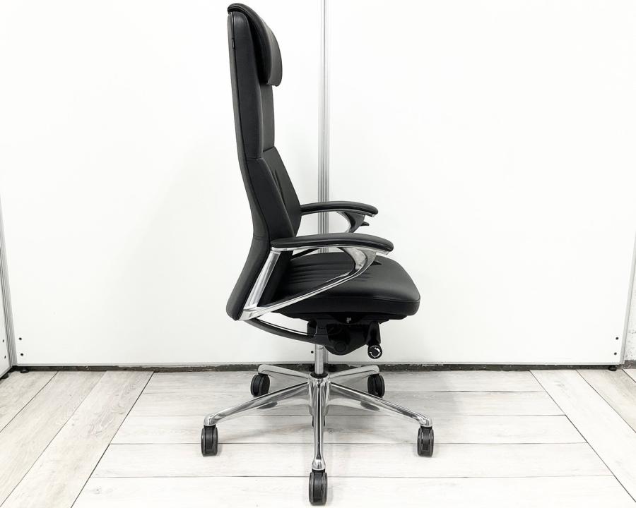 中古】 CR37FR P676 オカムラ/okamura 肘付ハイバックチェア 453479