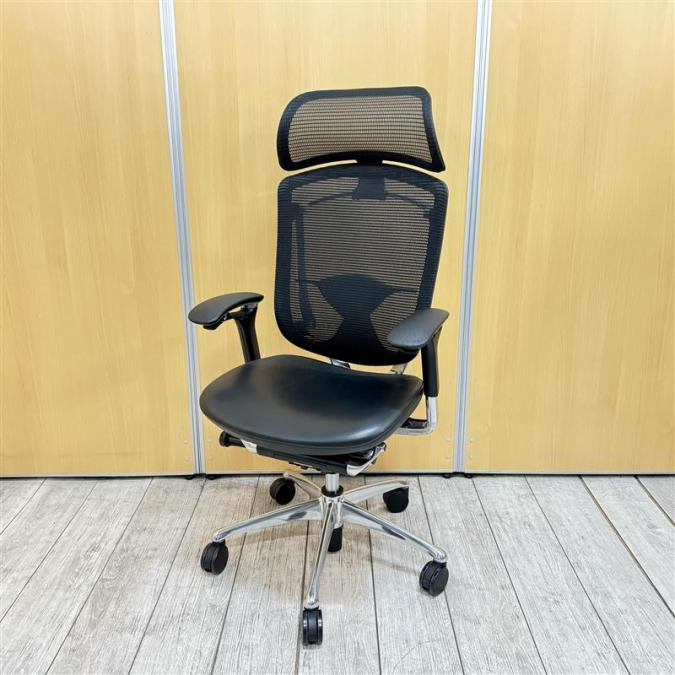 オカムラ コンテッサ CM32AB N 肘 ヘッドレスト付 ハイバック メッシュ