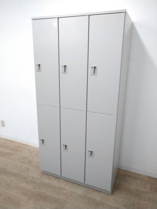 【在庫入替セール品】【訳あり】【定価約15万円】【２段３列６人用ロッカーの入荷です！】■イトーキ製　LB　６人用ロッカー
                        LB
                                    中古
            