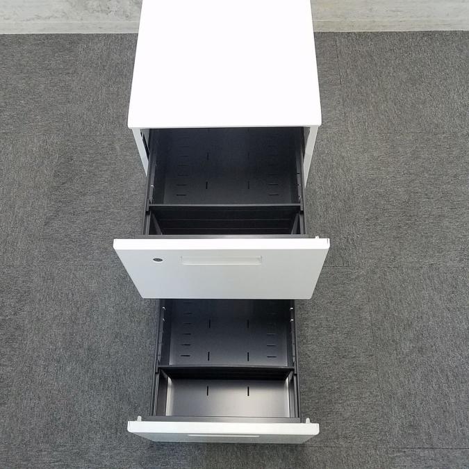 中古】GTワゴン コクヨ/KOKUYO ワゴン2段 454328 - 中古オフィス家具