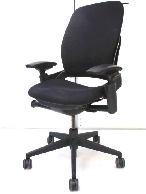 中古】リープV2 Steelcase/スチールケース 肘付ハイバックチェア 