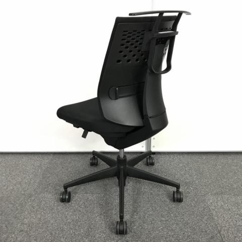 中古】ウィザード3 樹脂 CRS-G3620F6 コクヨ/KOKUYO 肘無ローバック