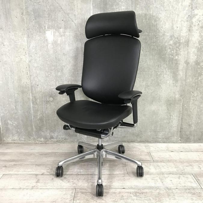 【在庫入替セール！（本商品限定価格）】【圧倒的じゃぁないか、このチェアは！】【激レア！】◆オカムラ/コンテッサ/ブラック　◆ハイバック/肘付き（可動肘）/ヘッドレスト付き/レザー/ポリッシュ　【弊社使用欄：A00934690】
                        コンテッサチェア
                                    中古
            