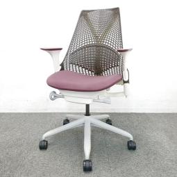 【1脚限定】【パープル】HermanMiller(ハーマンミラー)/SAYL Chair(セイルチェア)　中古　デザイナーズ　テレワーク　在宅ワーク　リモートワーク　前傾　姿勢　チルト