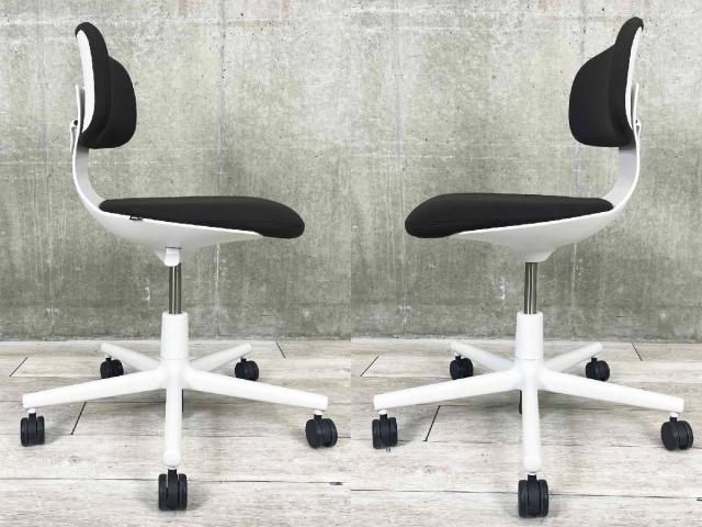 3脚セット】Vitra ヴィトラ HAL Wood チェア ホワイトグレー系