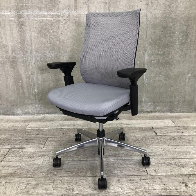 中古】ベゼル アルミポリッシュ CRS-G2800E6 コクヨ/KOKUYO 肘付  