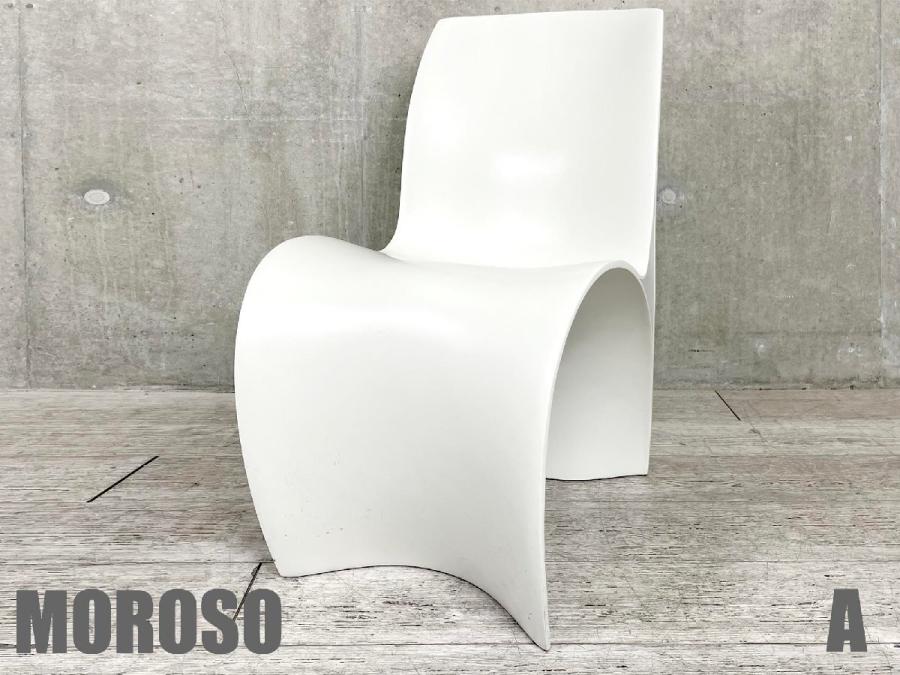 A）MOROSO /モローゾ　スリースキンチェア 　ロン・アラッド/ Ron Arad　ホワイト
                        その他シリーズ
                                    中古
            