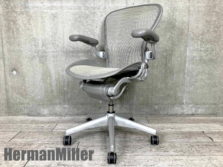 中古】 Herman Miller/ハーマンミラー 肘付ハイバックチェア 458428 