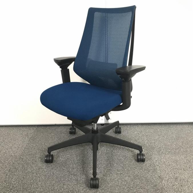 【入替特価】【心地よい座り心地とスタイリッシュなデザインが人気です！】【体格差に応じた最適サポートを実現！】■コクヨ（KOKUYO）　デュオラ（Duora）チェア　ハイバック　■メッシュ背面　■可動肘つき　ランバーサポート付き　■ターコイズ【G2】
                        デュオラ メッシュ
                                    中古
            