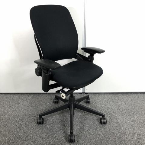 【中古】リープV2 Steelcase/スチールケース 肘付ハイバックチェア 458599