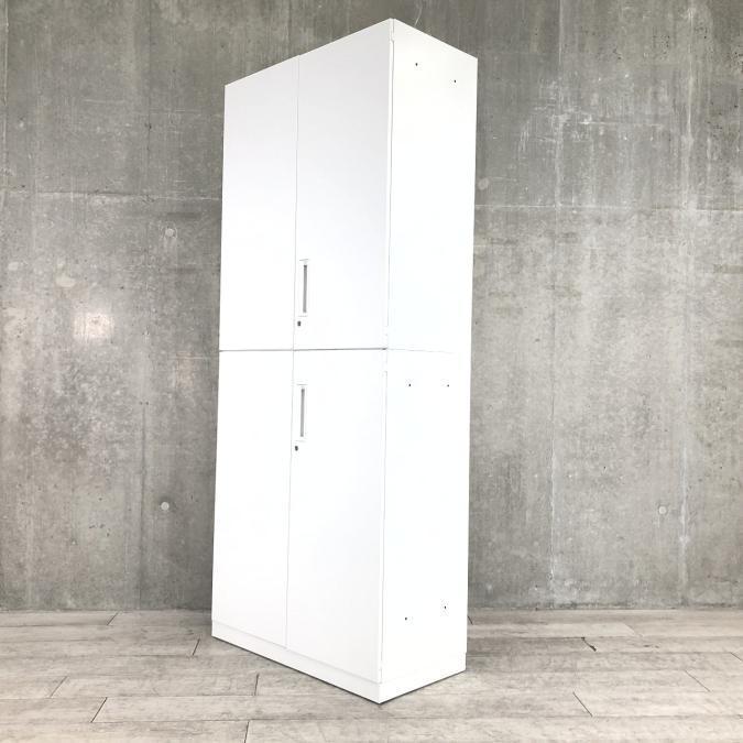 【在庫入替セール品！】【収納物がひとめで分かる両開き戸タイプ！】イ■コクヨ（KOKUYO）製　エディア（EDIA）　両開き＋両開き　書庫セット　■ホワイト【弊社使用欄：A00923960】
                        エディア
                                    中古
            