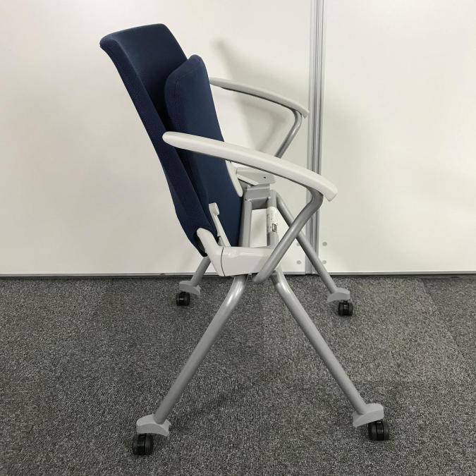 中古】FM-350ミーティングチェア FM-350C ウチダ/UCHIDA スタッキング 
