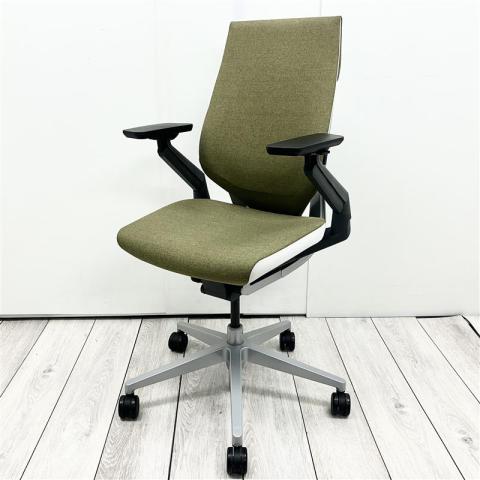 【中古】ジェスチャー Steelcase/スチールケース 肘付ハイバックチェア 460004