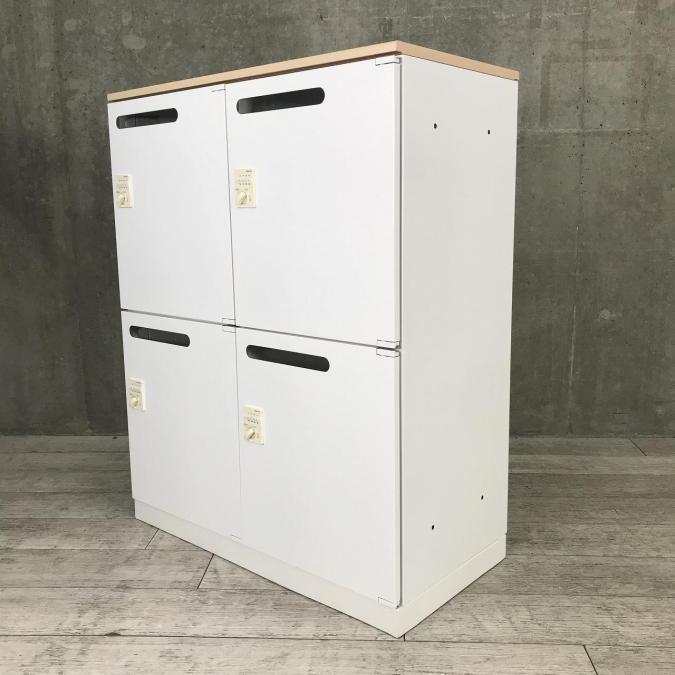 中古】エディアロッカー コクヨ/KOKUYO 4人用パーソナルロッカー 460497 - 中古オフィス家具ならオフィスバスターズ