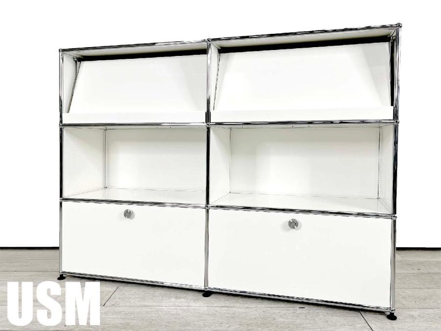 USMハラー　2連3段キャビネット　ピュアホワイト　サイドボード　AGOPEX　D350
                        USMハラー キャビネット
                                    中古
            