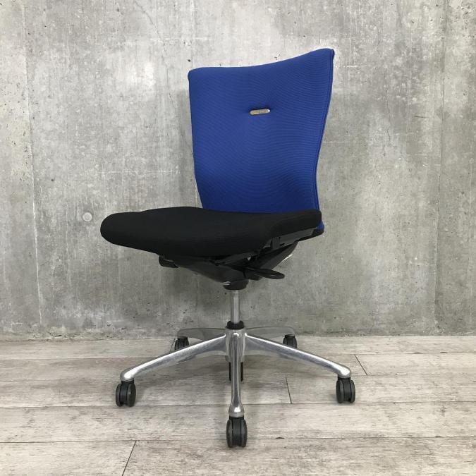中古】フィーゴチェア オカムラ/okamura 肘無ミドルバックチェア