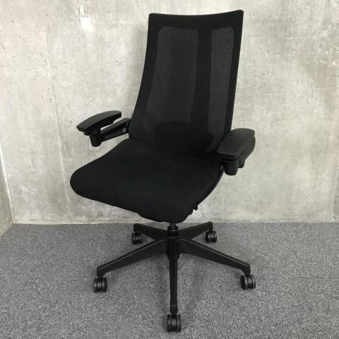 中古】アクト メッシュ 樹脂 KG-457JB-T1T1 イトーキ/ITOKI 肘付 